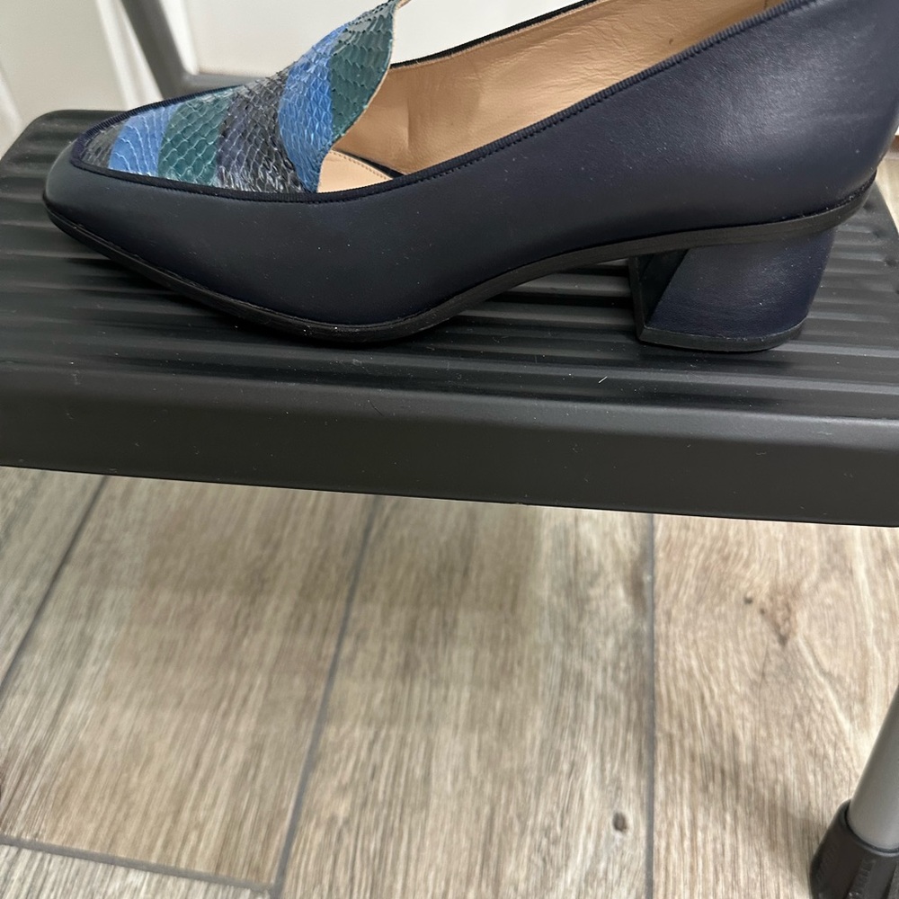 Elegant Navy and Blue Women's Shoes